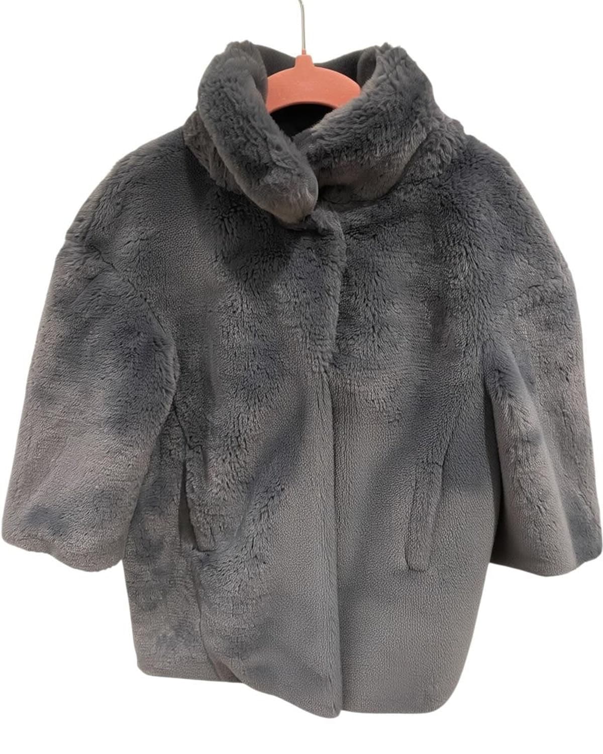 Manteau effet fourrure