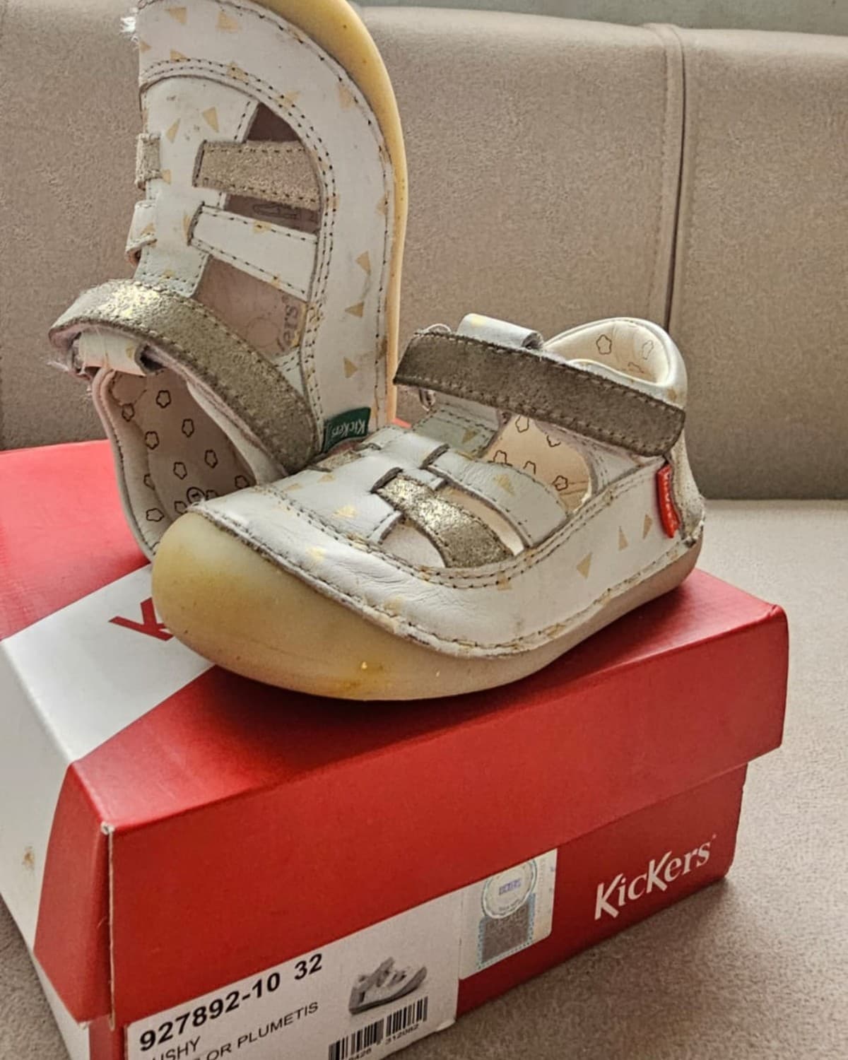 chaussures Kickers en très bon état