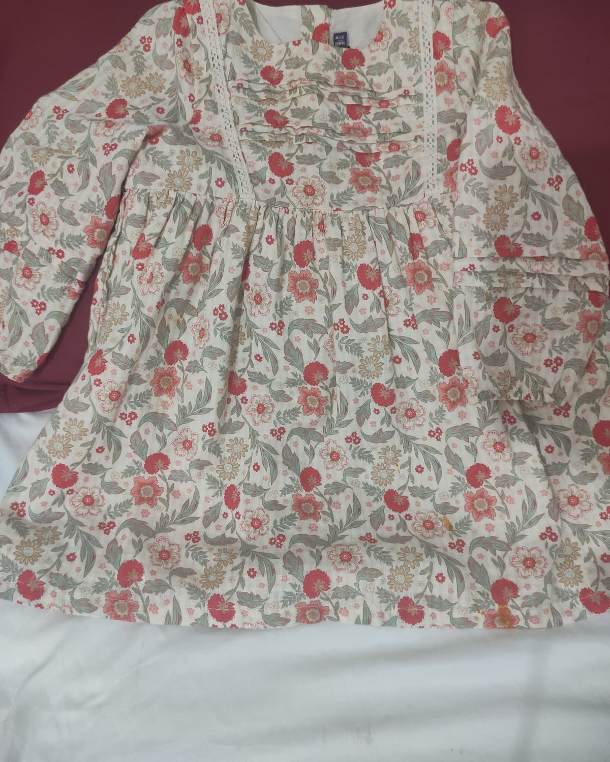 Robe 💯 coton 36 mois