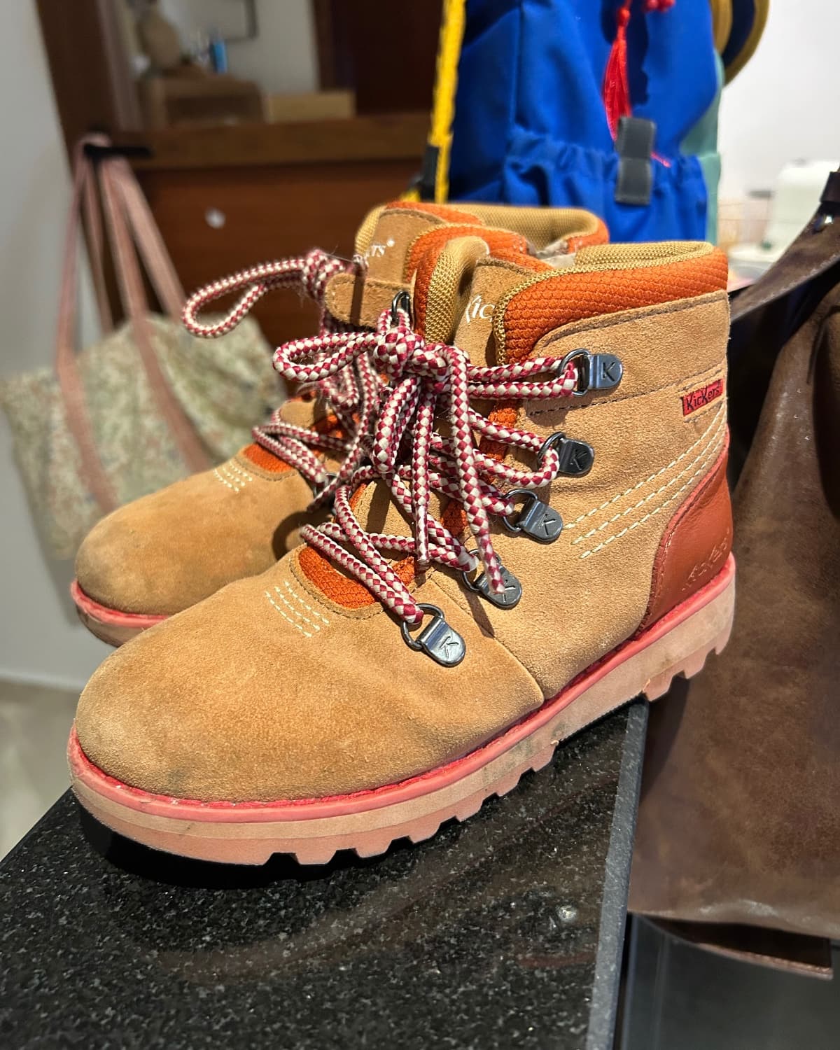 Bottines à lacets