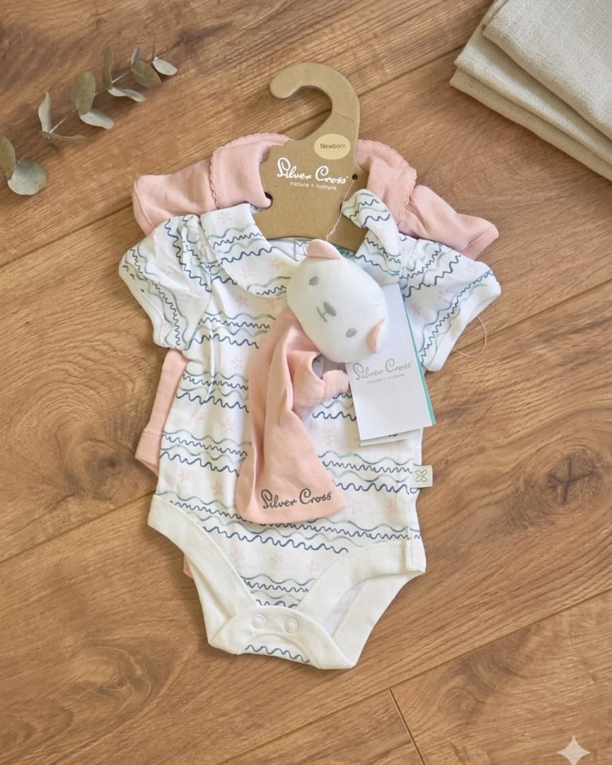 Duo de bodies + petit ourson 🧸✨Newborn Silver Cross