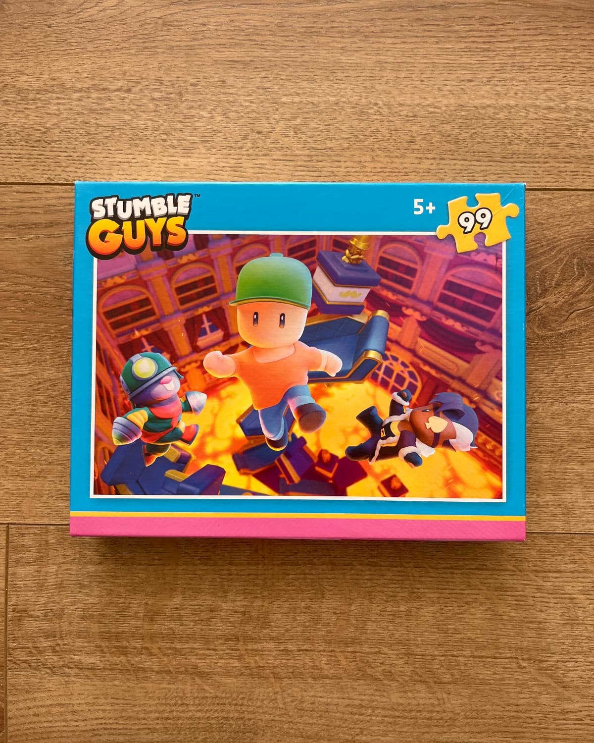 Puzzle 99 pièces thème Stumble Guys