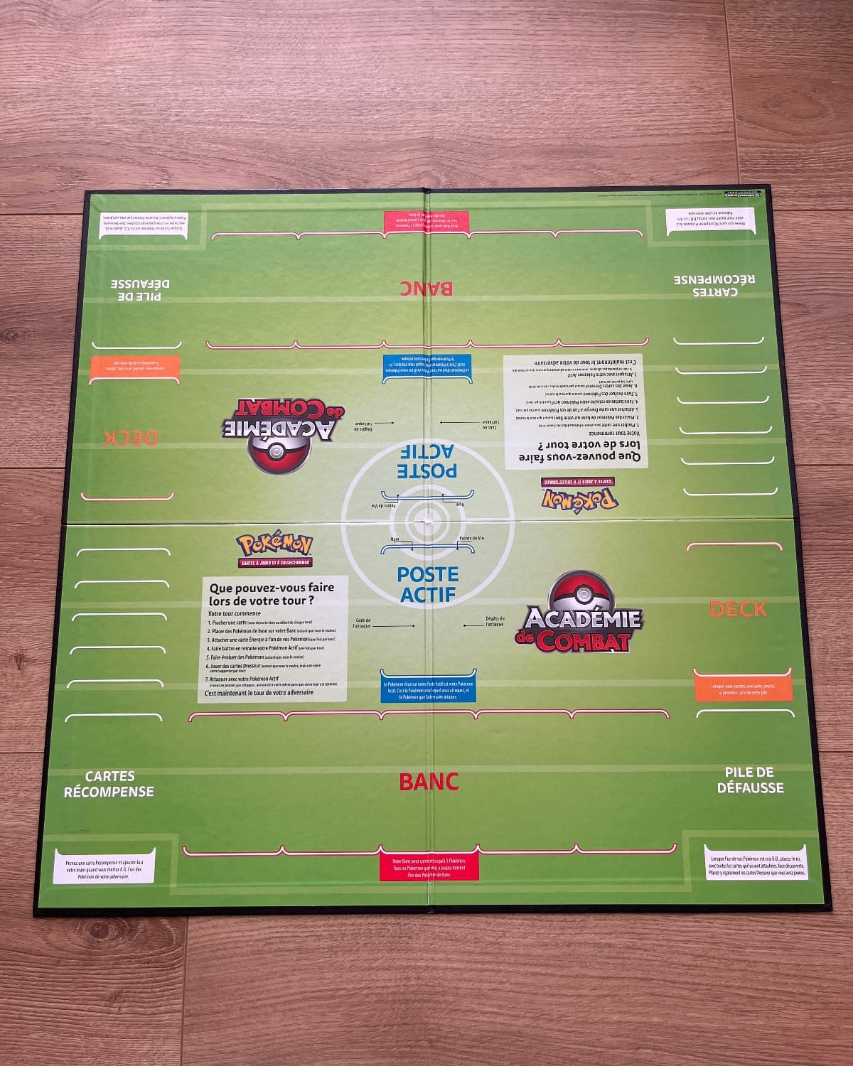 Plateau de jeu Pokémon
