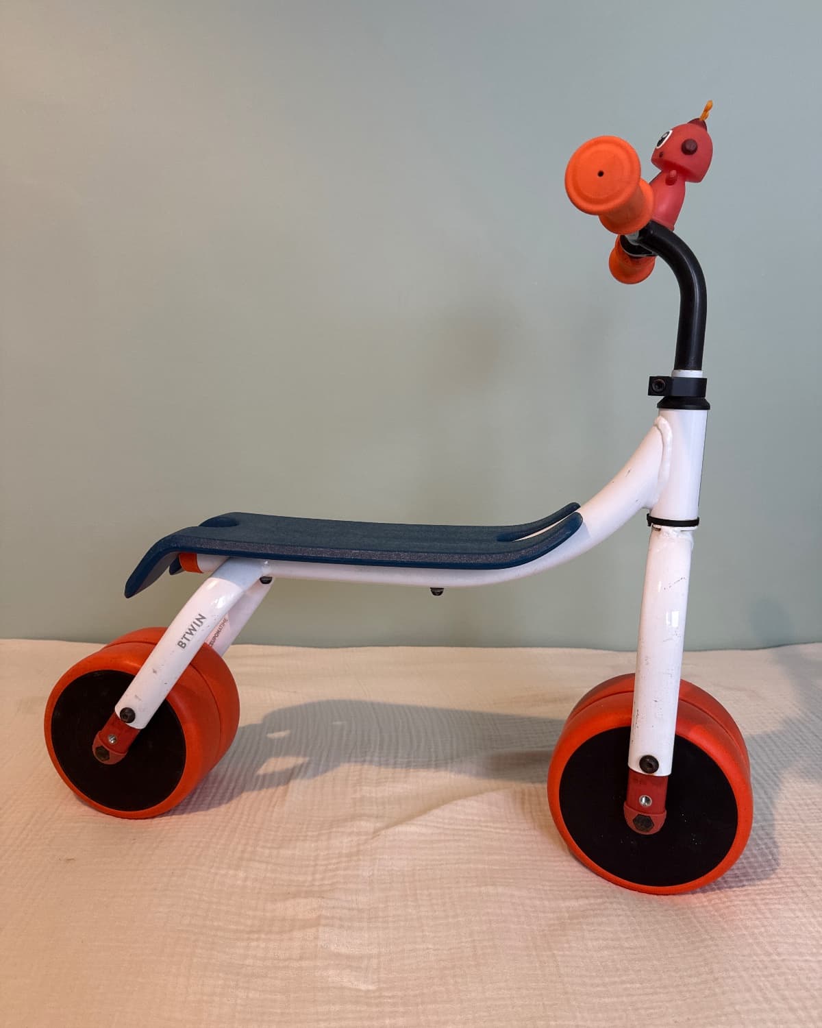 BTWIN Porteur bebe évolutif 2en1 draisienne 1-3 ans, bleu