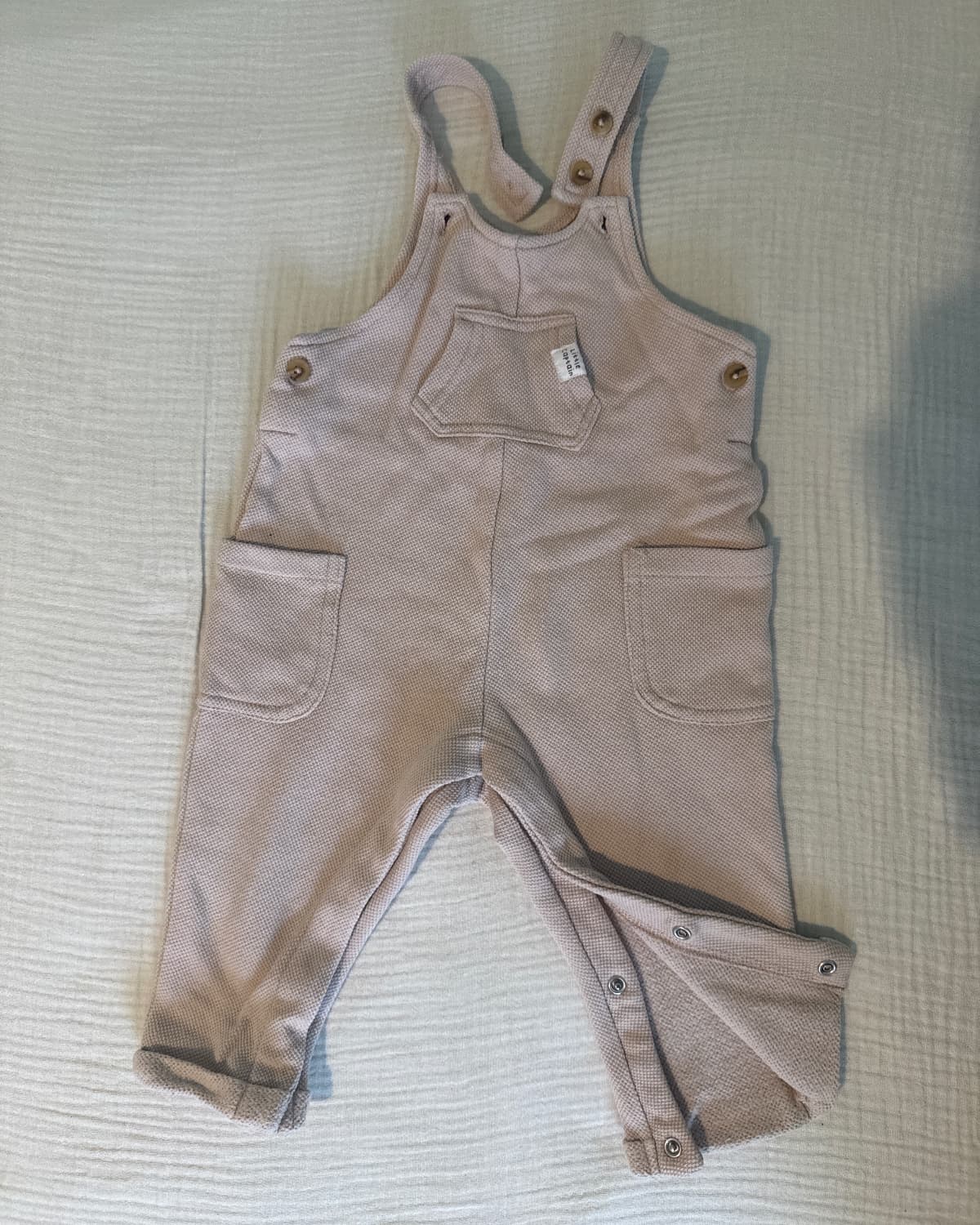 Salopette beige
