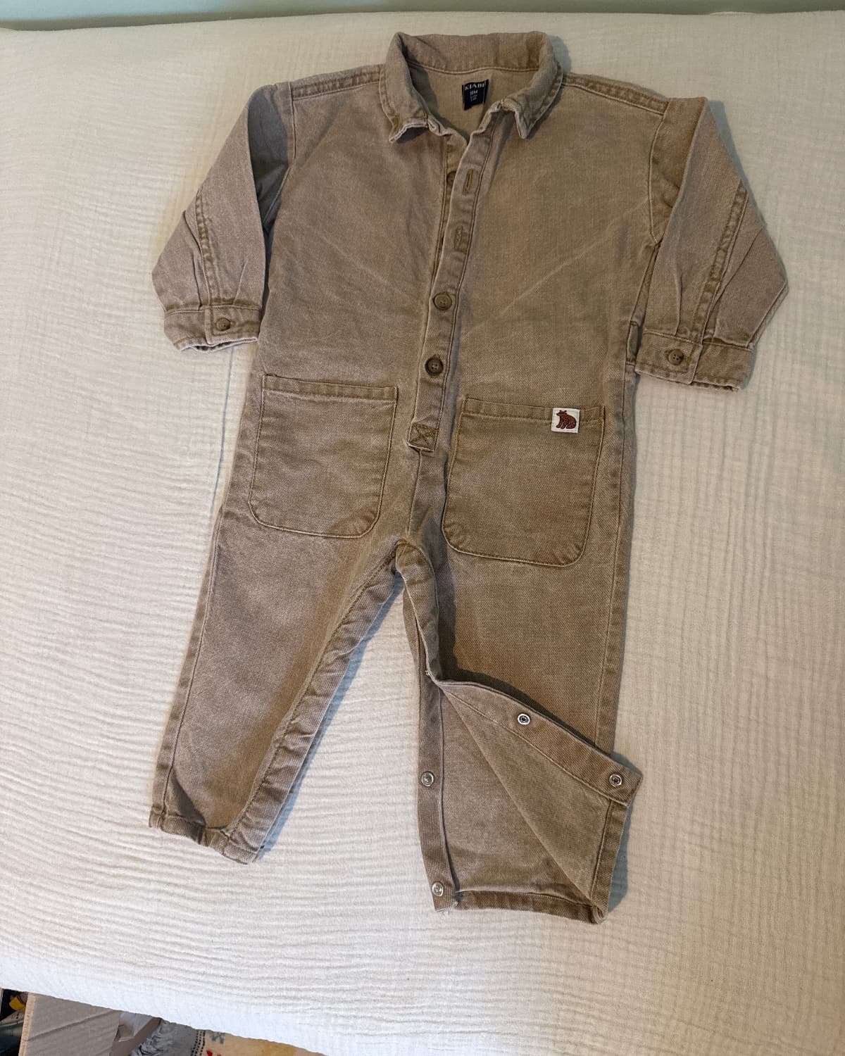 Combinaison Denim marron