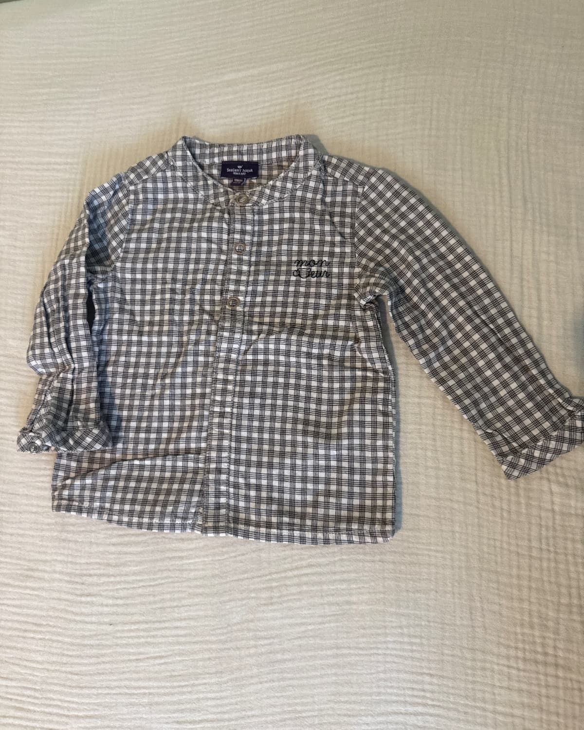 Chemise à carreaux