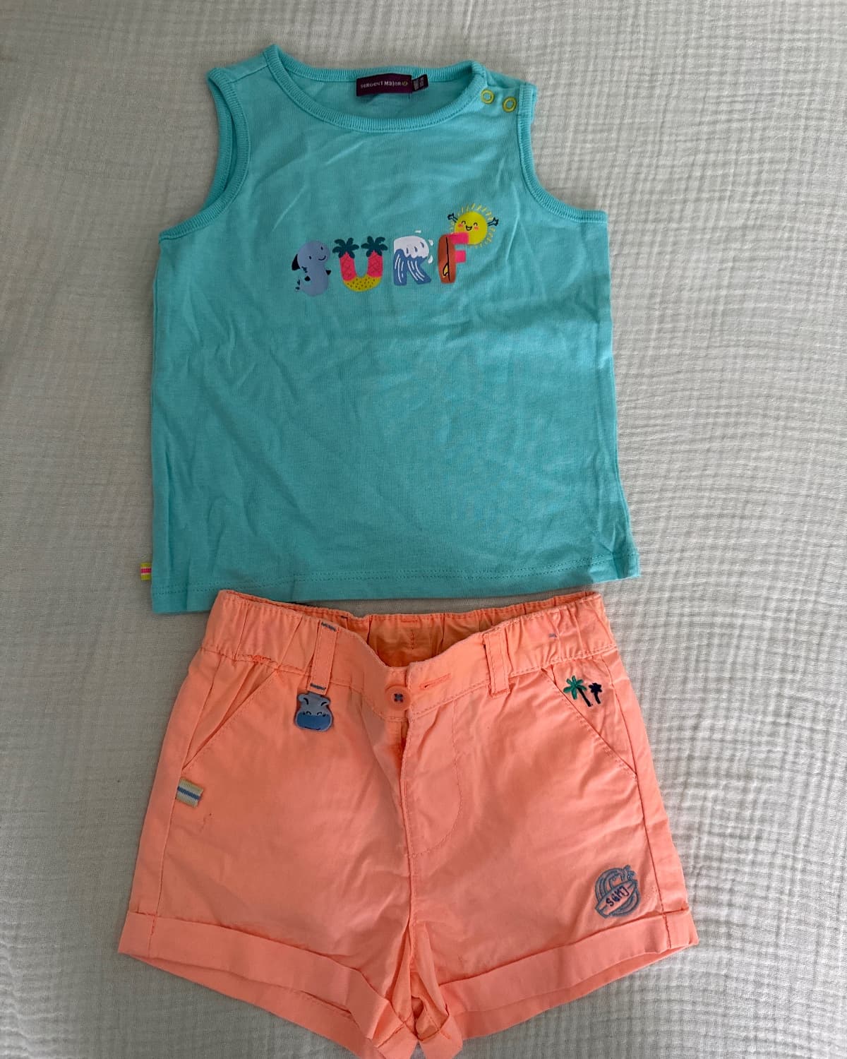 Ensemble short + débardeur