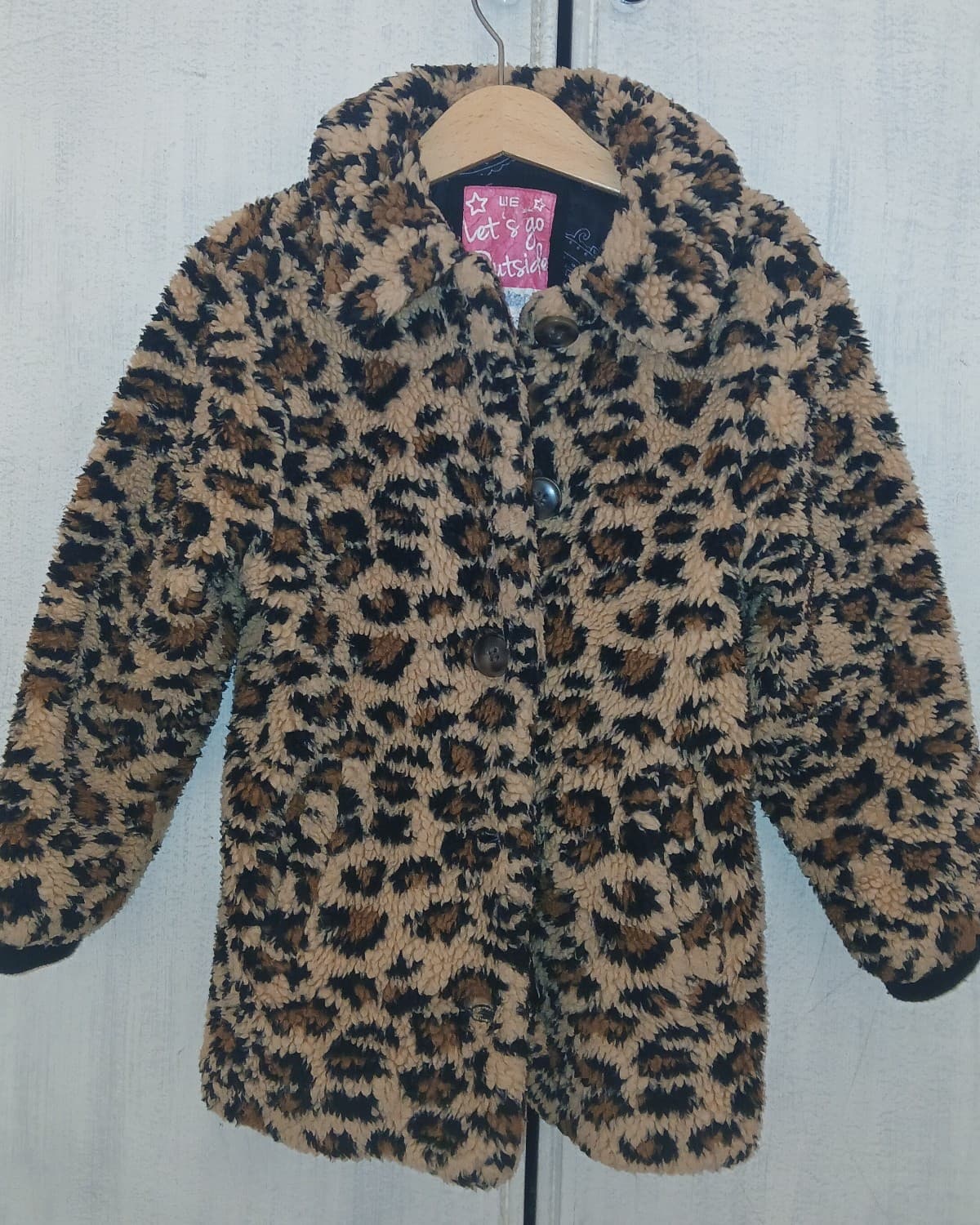 Manteau d'hiver- Light Brown 5-6 ans