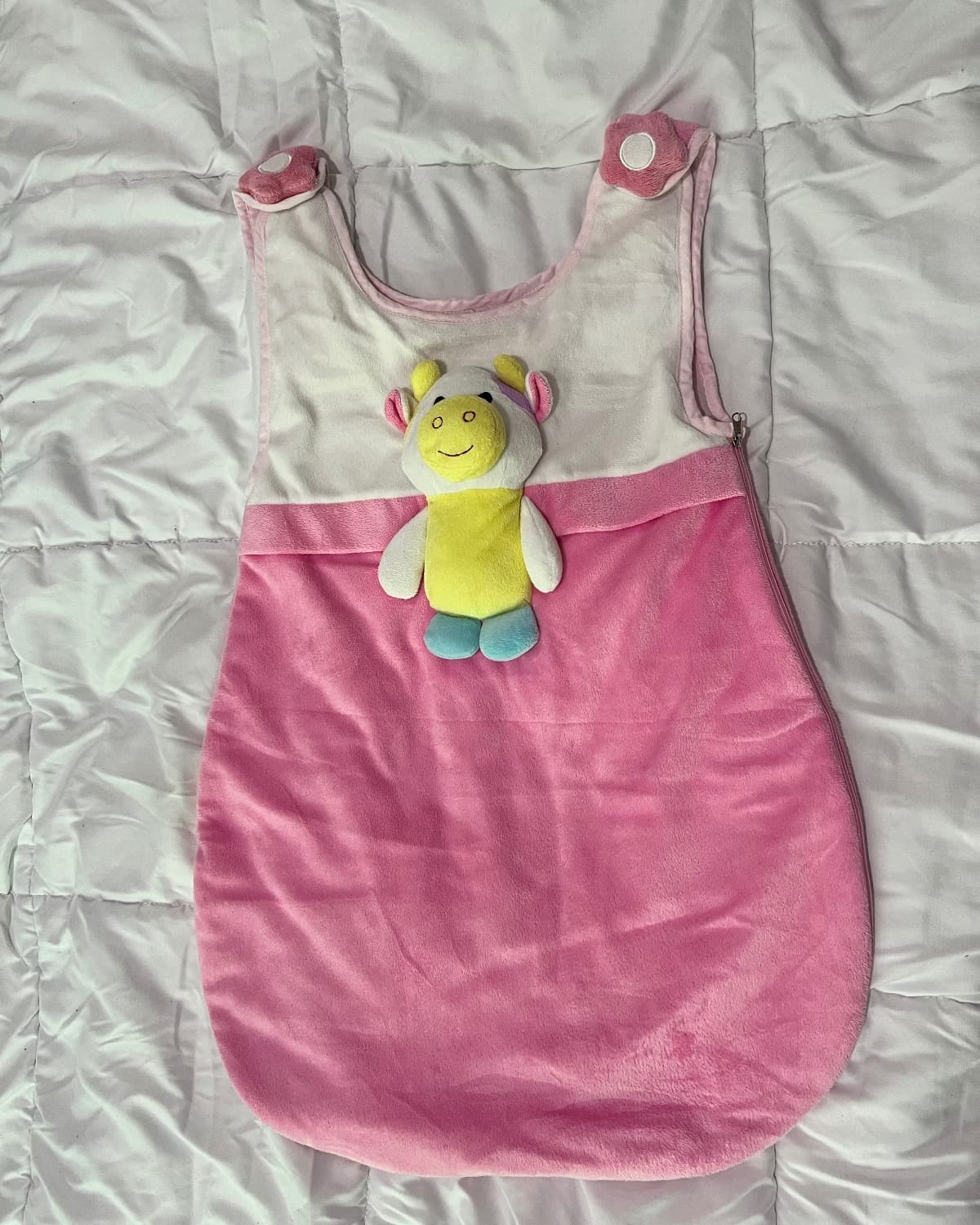 Gigoteuse bébé fille rose (6-12 mois )🩷