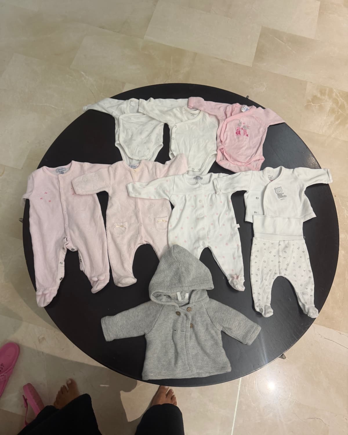 Lot de 8 articles naissance