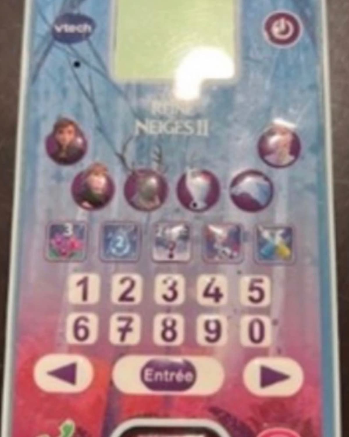 Tablette et smartphone Frozen