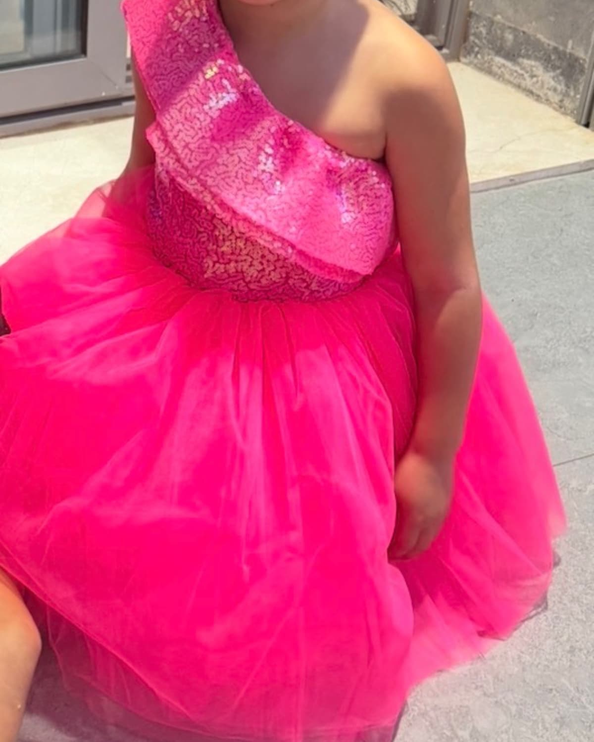 Robe fushia