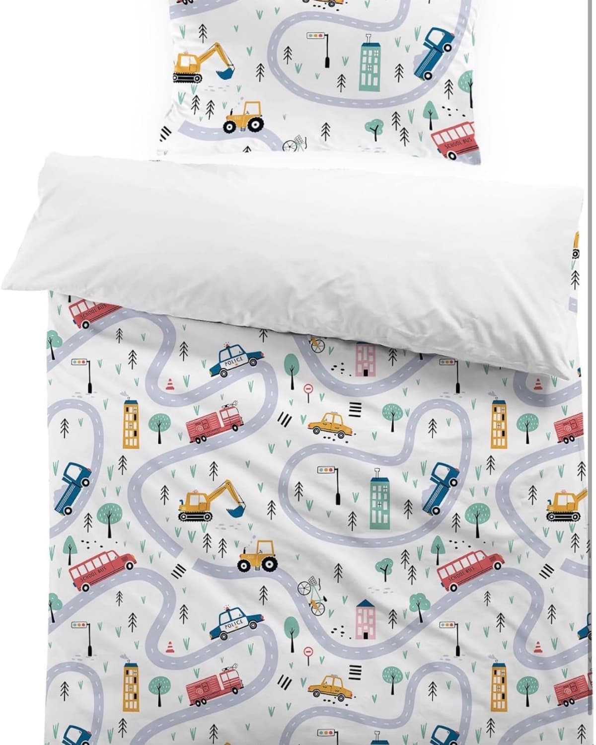 Housse de couette et taie d’oreiller