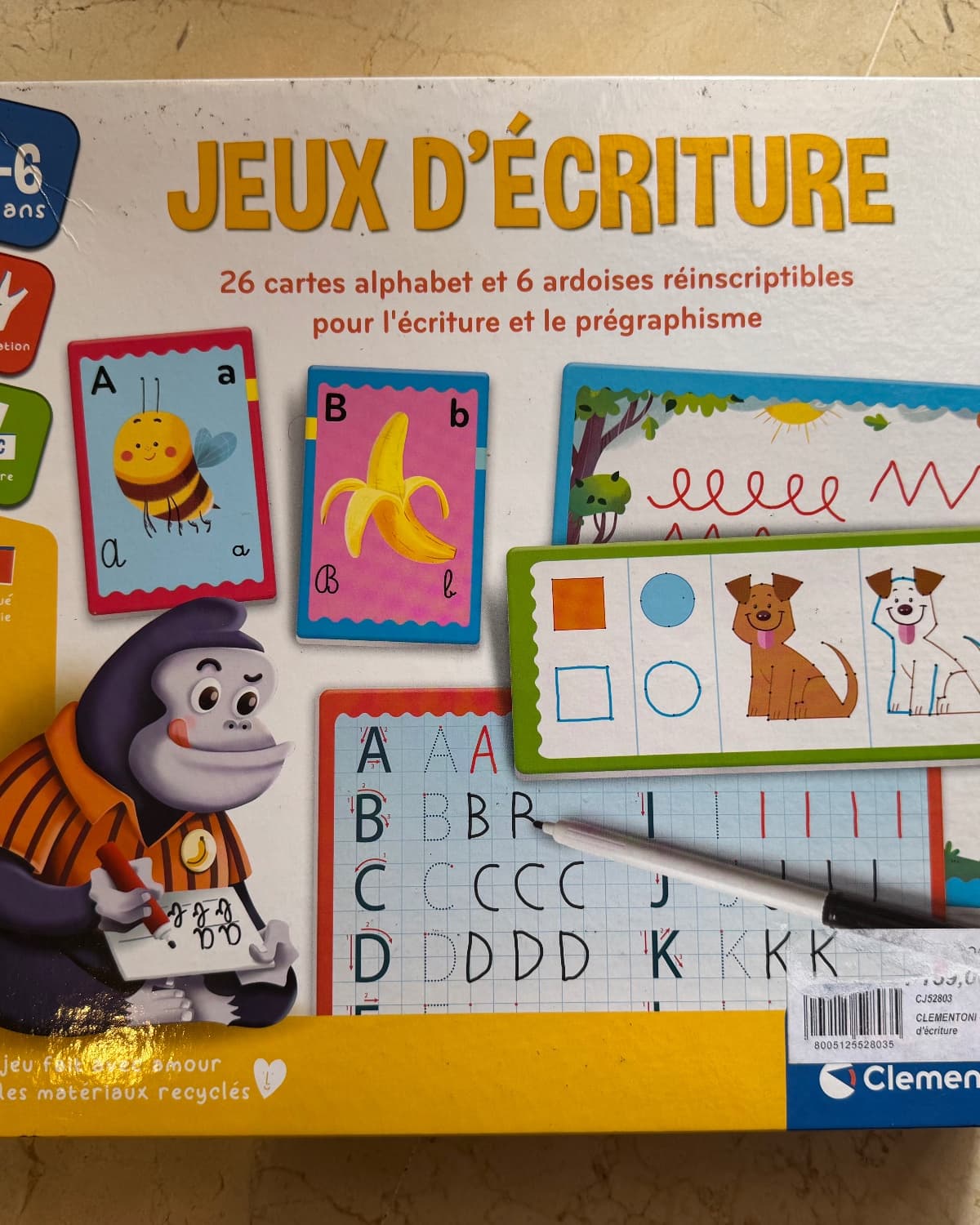Jeux d’ecriture 4-6 ans