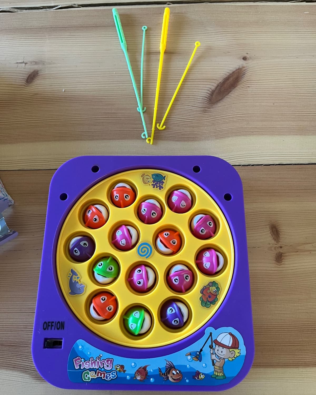 Jeu de pêche électrique