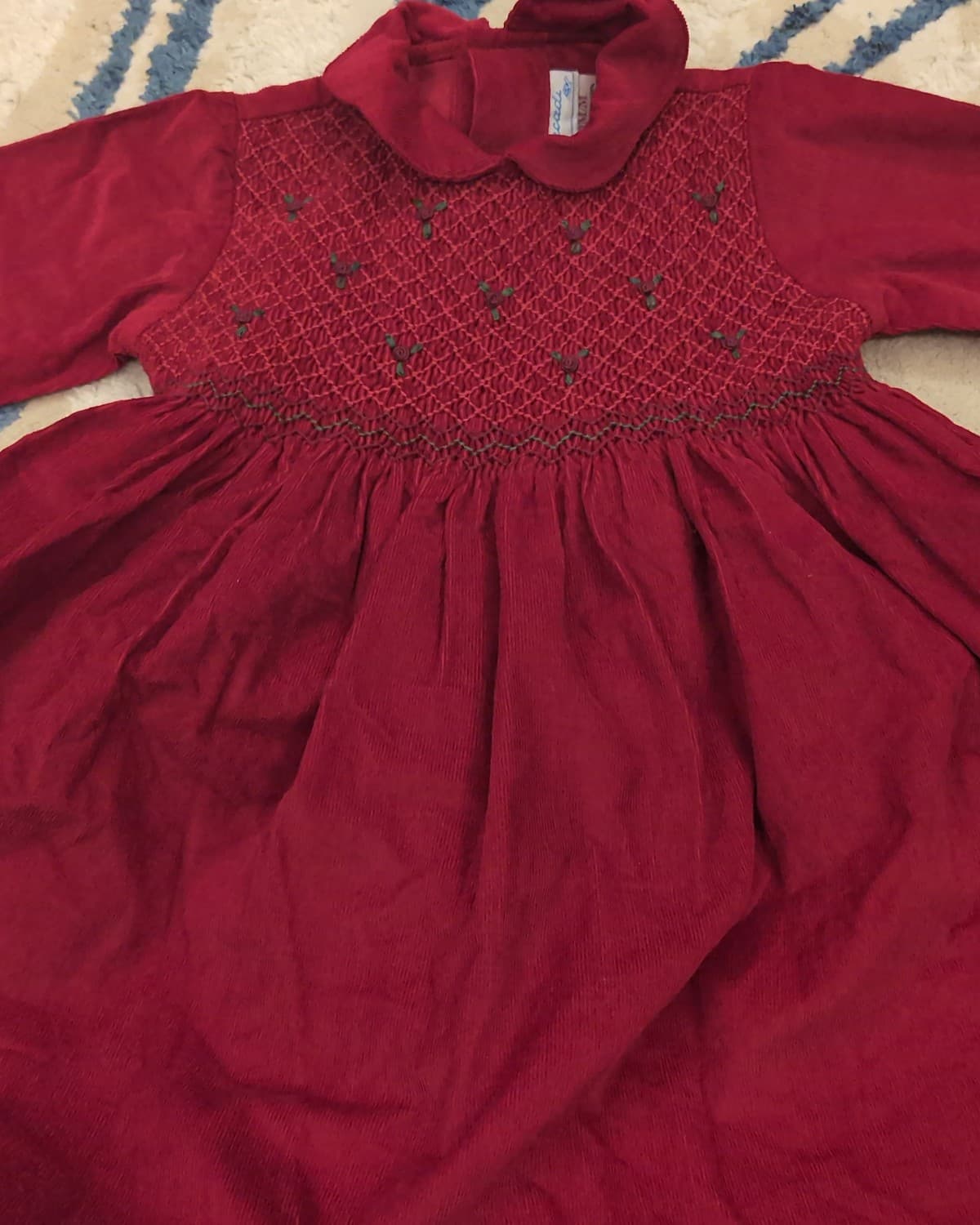Robe velours Jacadi