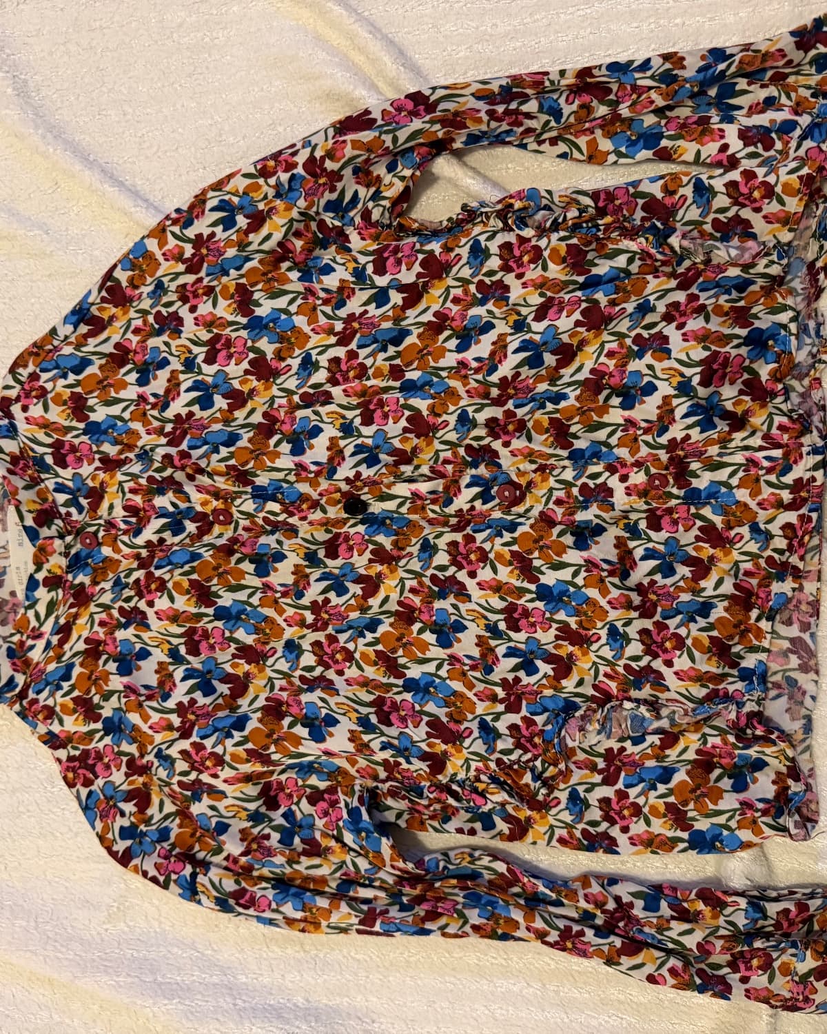 Chemisier fille multicolores