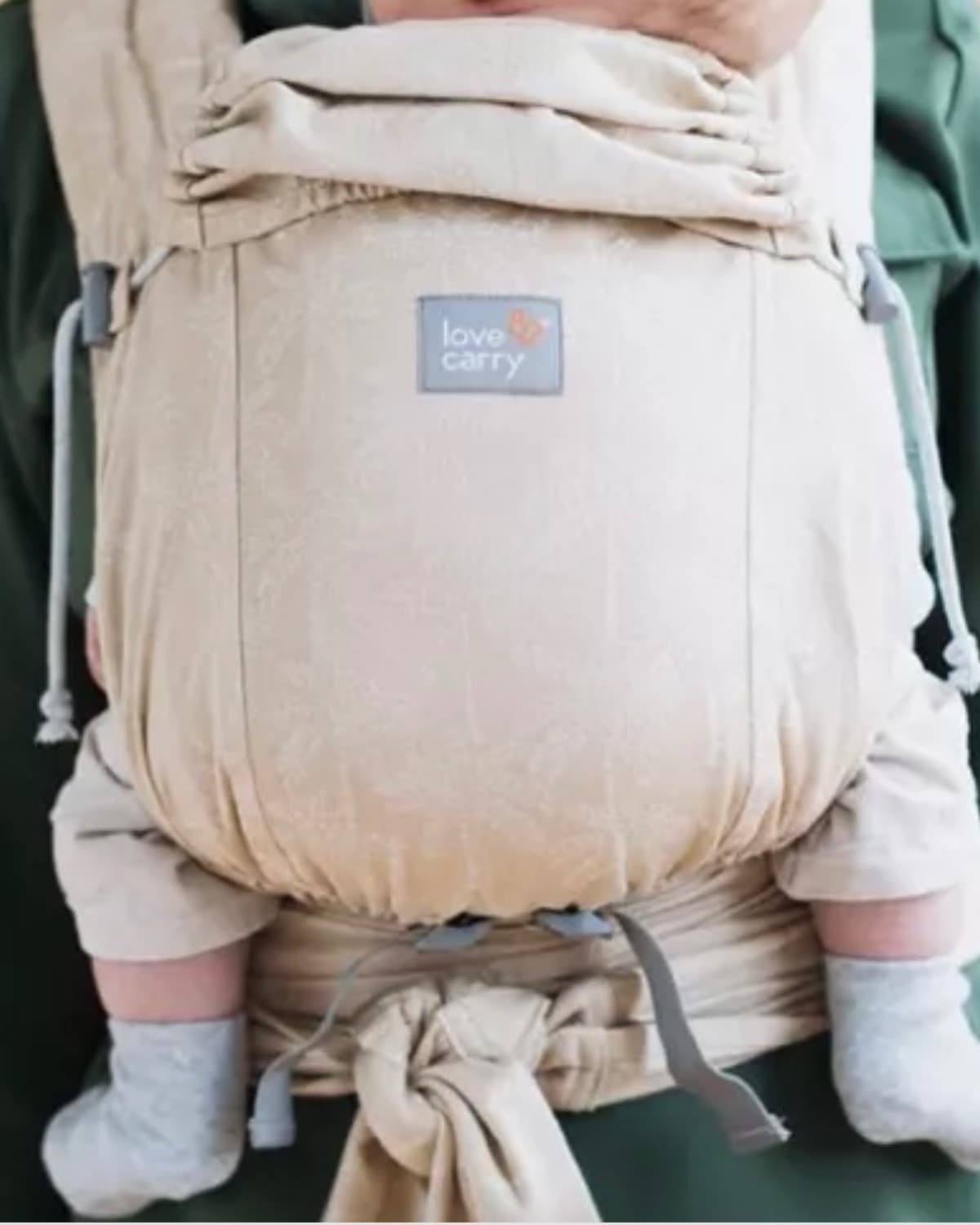 Écharpe de portage hybride