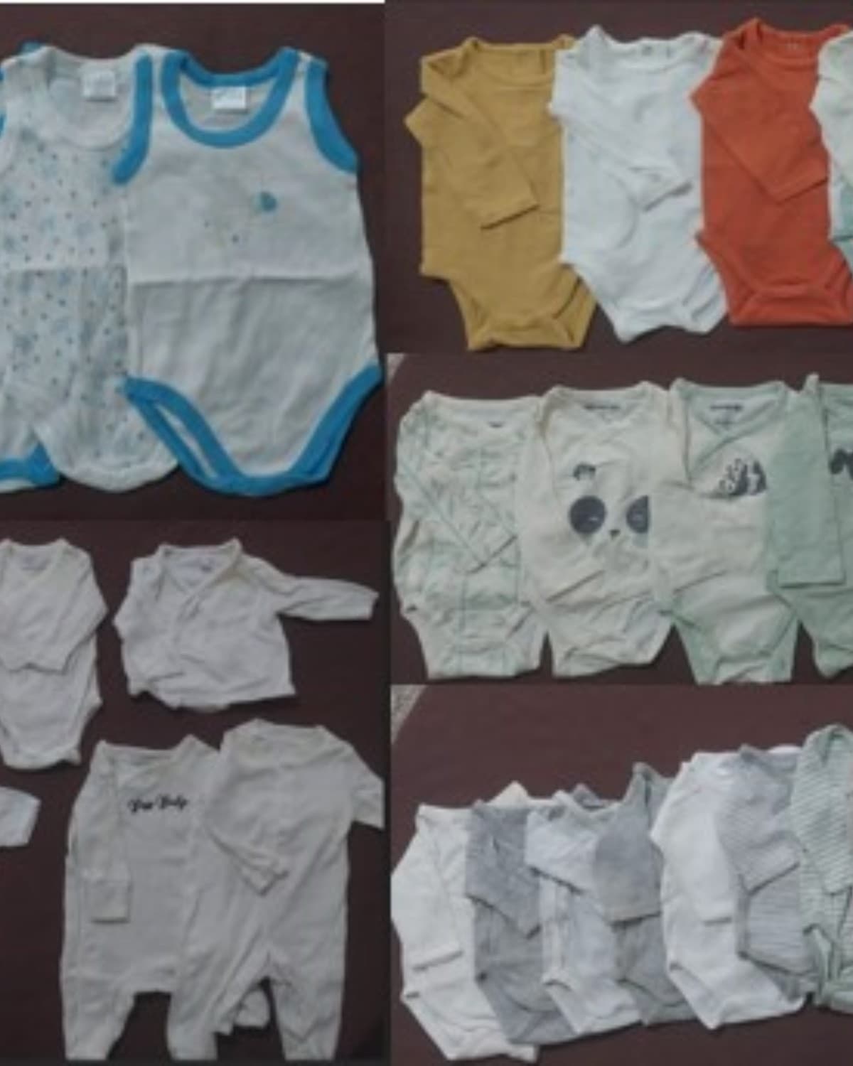 Lot de 49 vêtements bébé garçon - 1 mois