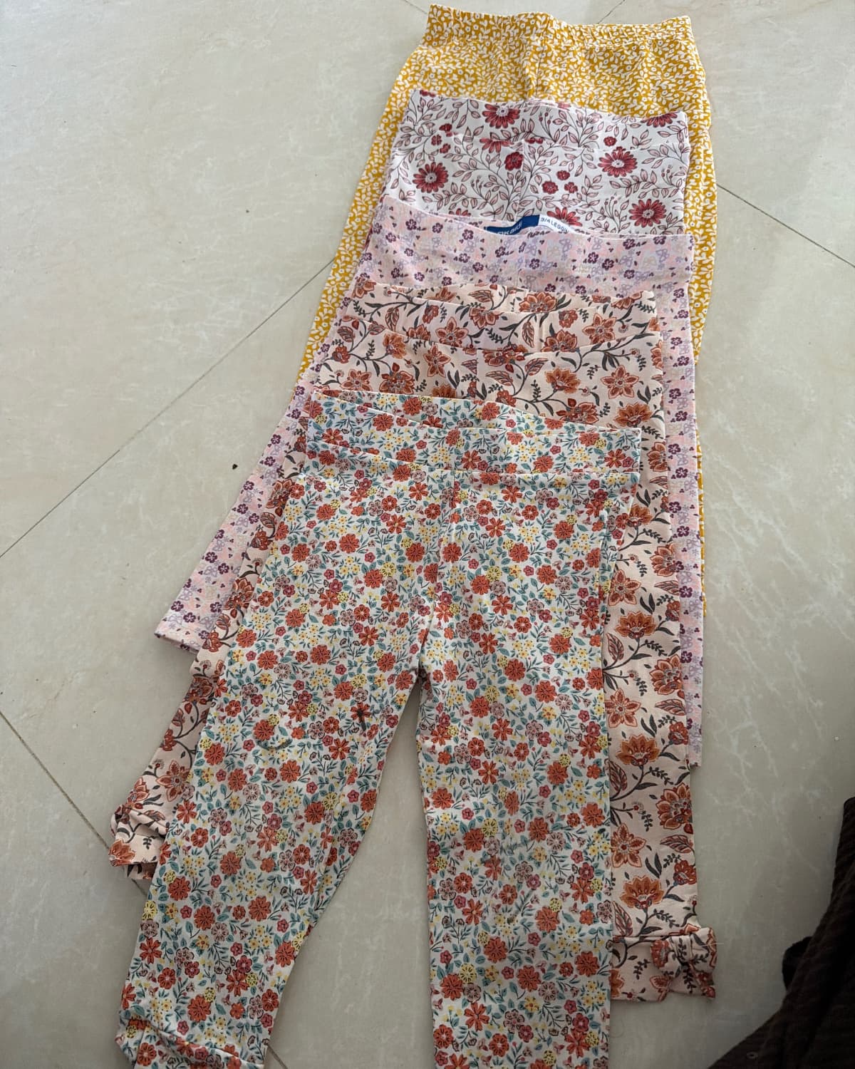 Lot de 5 leggings